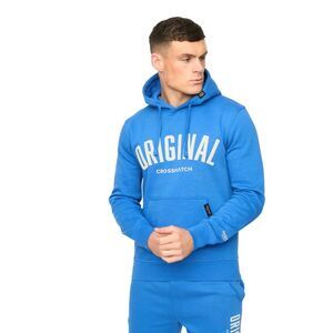 Crosshatch Mens Kensby Hoodie / Royal Blue